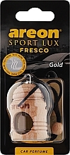 Ароматизатор для автомобіля - Areon Fresco Sport Lux Gold Car Perfume — фото N1