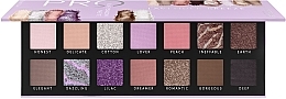 Парфумерія, косметика Палетка тіней для повік - Pro Lavender Breeze Slim Eyeshadow Palette