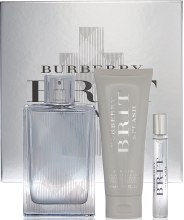 Парфумерія, косметика Burberry Brit Splash for Men - Набір (edt/100ml + edt/7.5ml + sh/gel/75ml)