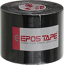 Кінезіо тейп "Чорний" - Epos Tape Rayon — фото N1