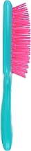 Расческа для волос, бирюзовая с розовым - Janeke Superbrush Small — фото N2