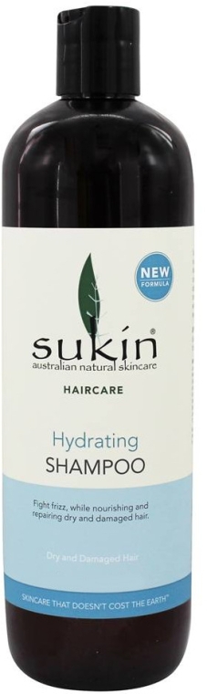 Зволожувальний шампунь для сухого і пошкодженого волосся - Sukin Hydrating Shampoo — фото N1
