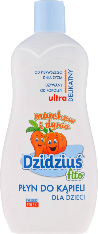 Пена для ванн "Морковь и тыква" - Dzidzius Fito — фото N1