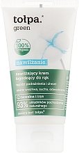 Парфумерія, косметика Заспокійливий зволожувальний крем для рук - Tolpa Green Hydration Moisturizing Soothing Hand Cream