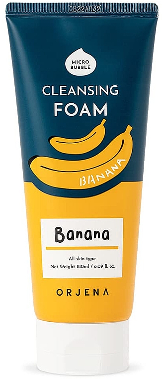 Очищающая пенка для лица с бананом - Orjena Cleansing Foam Banana — фото N1