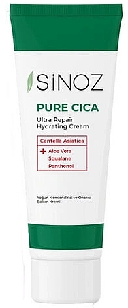 Інтенсивний зволожувальний крем для обличчя - Sinoz Pure Cica Ultra Repair Cream — фото N1