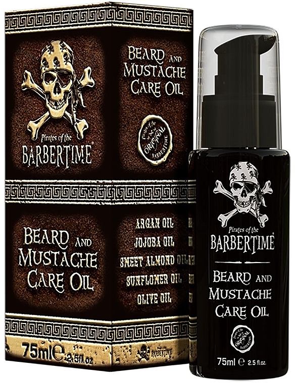 Масло для бороды - Barbertime Beard & Mustache Oil — фото N1