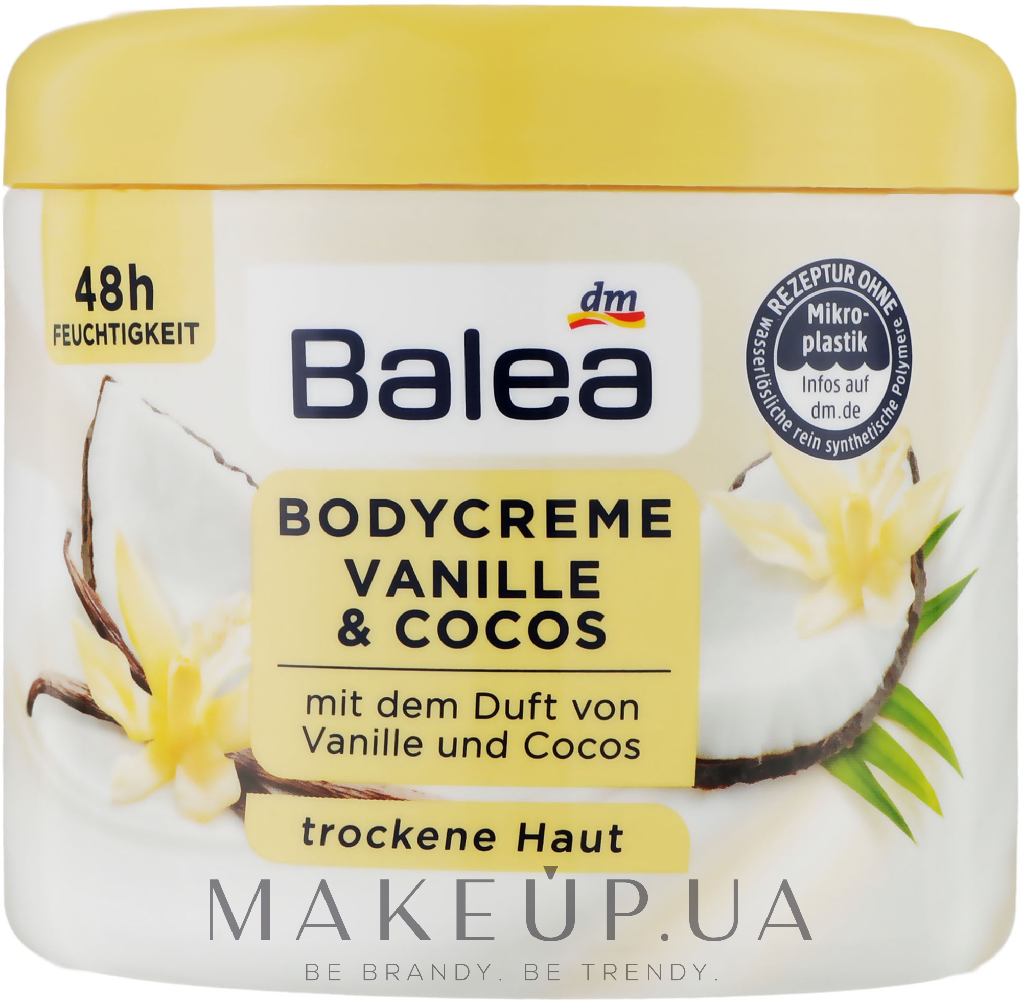 Крем для тела - Balea Vanille & Cocos Body Cream — фото 500ml
