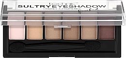 Палетка теней для век - Technic Cosmetics Sultry 6 Shades Eyeshadow Palette — фото N1