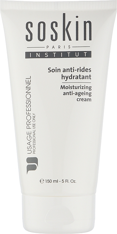 Зволожувальний, омолоджувальний крем для обличчя - Soskin Moisturizing Anti-Ageing Cream — фото N3