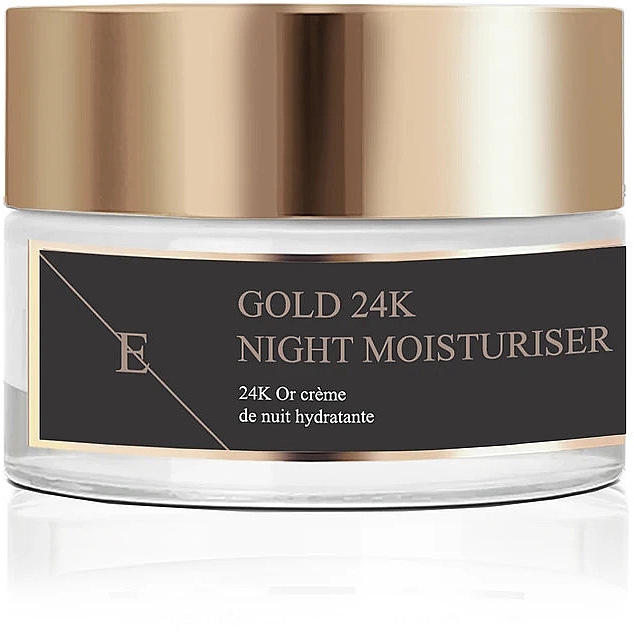 Крем для обличчя, нічний - Eclat Skin London 24k Gold Night Moisturiser — фото N2