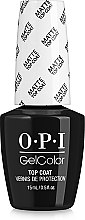 Парфумерія, косметика Верхнє покриття матове - O.P.I. GelColor Matte Top Coat