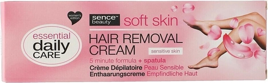 Крем для депиляции для чувствительной кожи - Sence Hair Removal Cream Sensitive Skin — фото N1