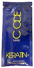 Парфумерія, косметика Маска для волосся з кератином - Stapiz Keratin Code Mask (пробник)
