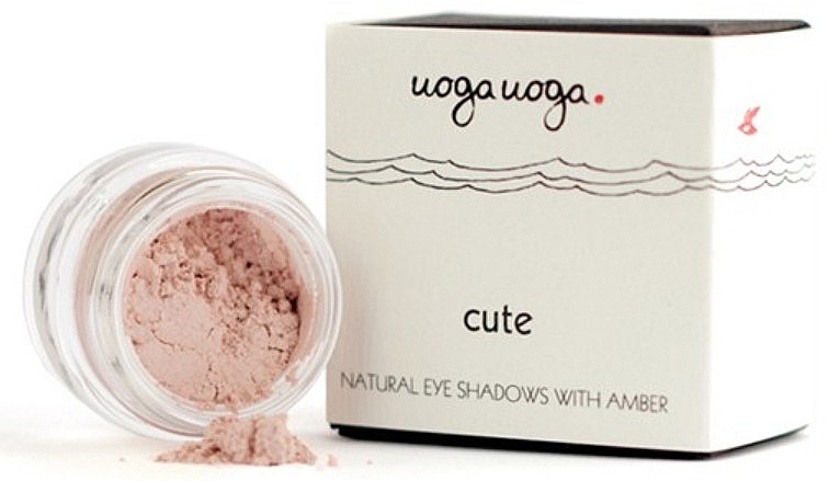УЦІНКА Натуральні тіні для повік з бурштином - Uoga Uoga Natural Eye Shadow With Amber * — фото N1