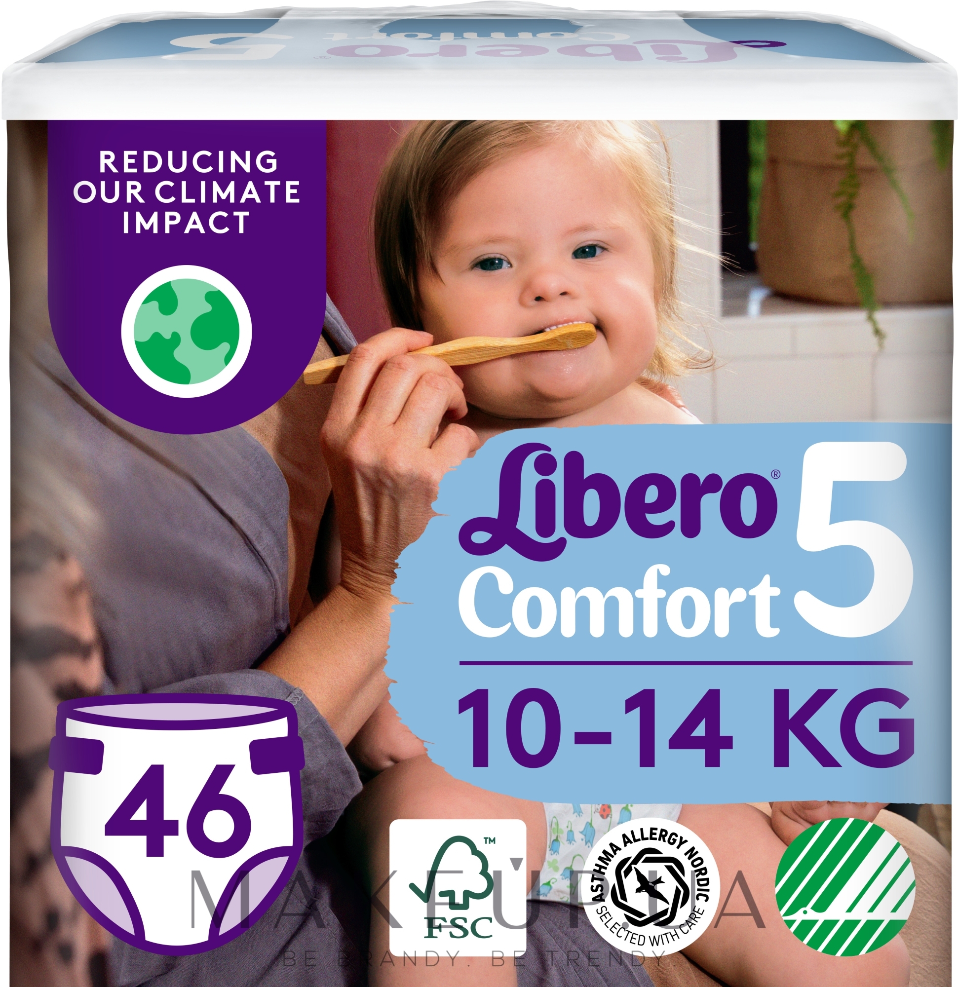 Подгузники Comfort 5 (10-14 кг), 46 шт. - Libero — фото 46шт