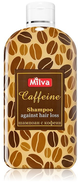 Кофеїновий шампунь із відновлювальним ефектом - Milva Caffeine Shampoo Against Hair Loss — фото N1
