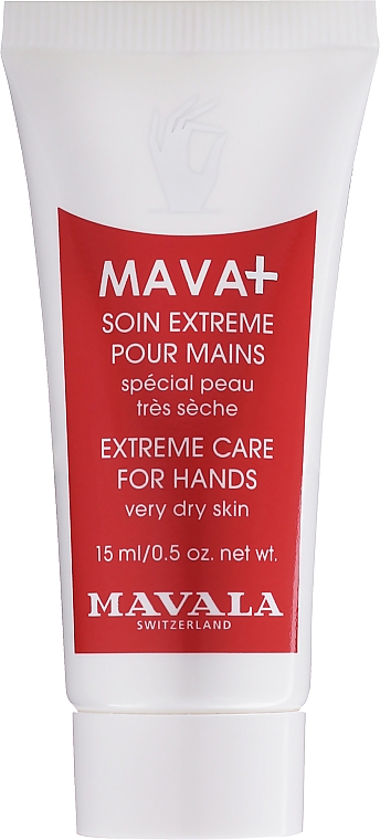 Средство для нежного ухода за очень сухой кожей рук в упаковке - Mavala Mava+ Extreme Care for Hands