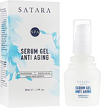 Антивозрастная сыворотка для лица - Satara Dead Sea Anti Aging Serum Gel — фото N1