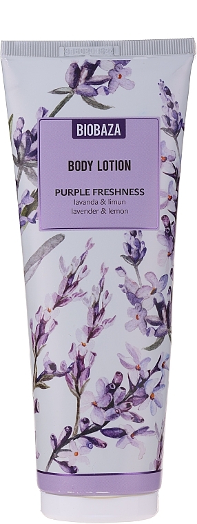 Лосьйон для тіла "Лаванда і лимон" - Biobaza Purple Freshness Body Lotion — фото N1