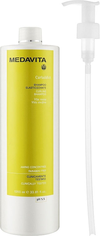Шампунь для еластичності кучерявого волосся - Medavita Curladdict Curling Shampoo — фото N4