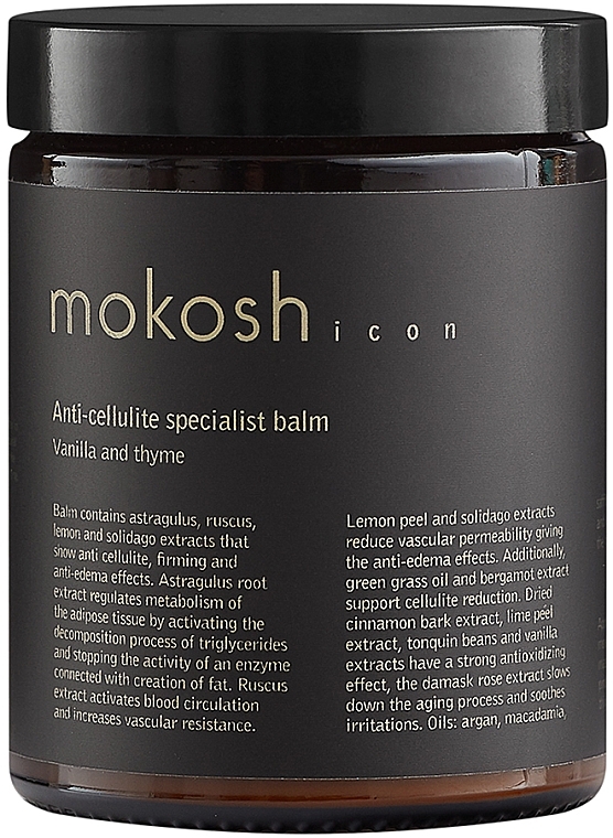 Бальзам для тела "Ваниль и тимьян" - Mokosh Cosmetics Body Balm Vanilla & Thyme — фото N1