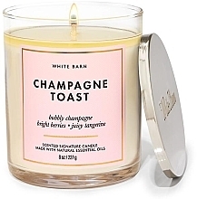 Парфумерія, косметика Ароматична свічка "Тост із шампанським" - Bath & Body Works Champagne Toast Scented Candle