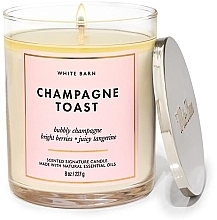 Ароматична свічка "Тост із шампанським" - Bath & Body Works Champagne Toast Scented Candle — фото N1