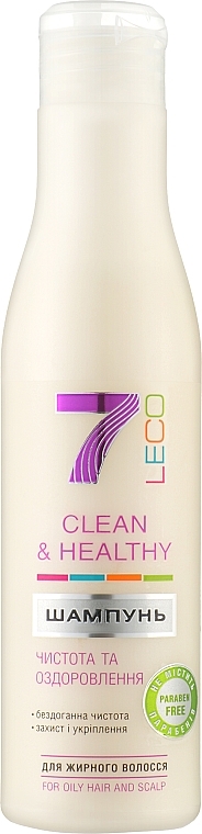 Шампунь для волосся "Чистота й оздоровлення" (7) - Leco — фото N2