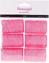 Бігуді з липучкою, 36 мм, 6 шт. - Donegal Hair Curlers — фото N1
