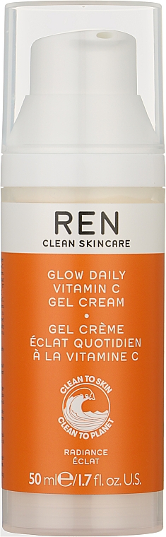 Увлажняющий гель-крем для лица - Ren Clean Skincare Glow Daily Vitamin C Gel Cream — фото N1