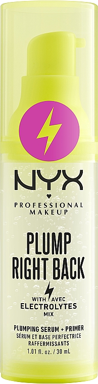 Праймер-сироватка - NYX Professional Makeup Plump Right Back