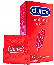 Парфумерія, косметика Презервативи, 18 шт    - Durex Feel Thin Classic
