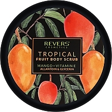 Крупнозернистий скраб для тіла з екстрактом манго - Revers Tropical Fruit Body Scrub — фото N1