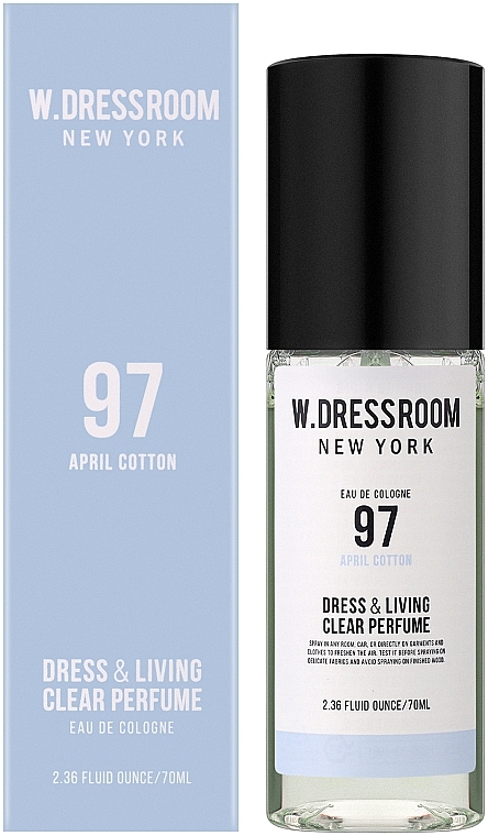 W.Dressroom Dress & Living Clear Perfume No.97 April Cotton - Парфюмированная вода — фото N2