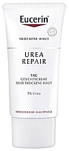 Зволожувальний крем для обличчя - Eucerin Urea Repair Tag Creme 5% Urea — фото N1