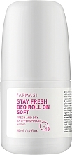 Роликовый дезодорант-антиперспирант для женщин - Farmasi Stay Fresh Deo Roll-on Soft — фото N1