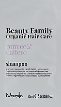 Духи, Парфюмерия, косметика Шампунь для окрашенных и поврежденных волос - Nook Beauty Family Organic Hair Care (пробник)