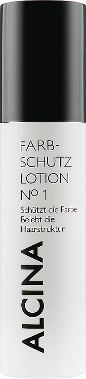 Лосьйон захист кольору №1 для фарбованого волосся - Alcina Hare Care Farb Schutz Lotion №1 — фото N1