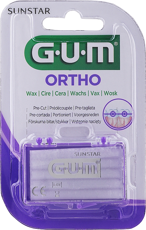 Ортодонтичний віск - Gum Ortho Wax — фото N1