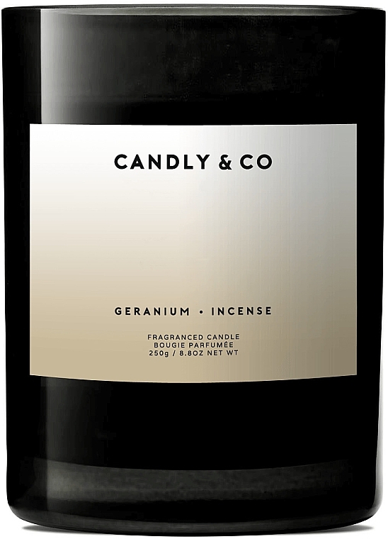 Ароматическая свеча - Candly & Co No.1 Geranium Incense — фото N2