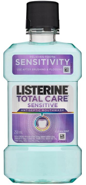 Ополіскувач для ротової порожнини - Listerine Total Care Sensitive — фото N1