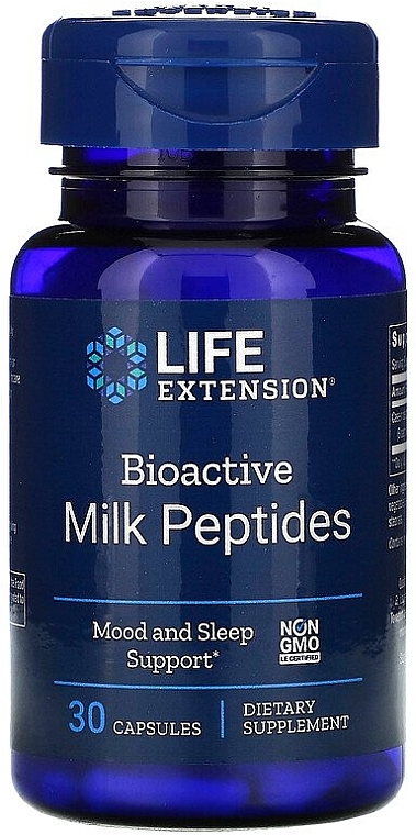 Пищевые добавки "Молочные пептиды" - Life Extension Bioactive Milk Peptides — фото N1