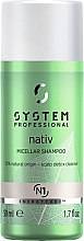 Шампунь для волос - System Professional Nativ Micellar Shampoo N1 — фото N1
