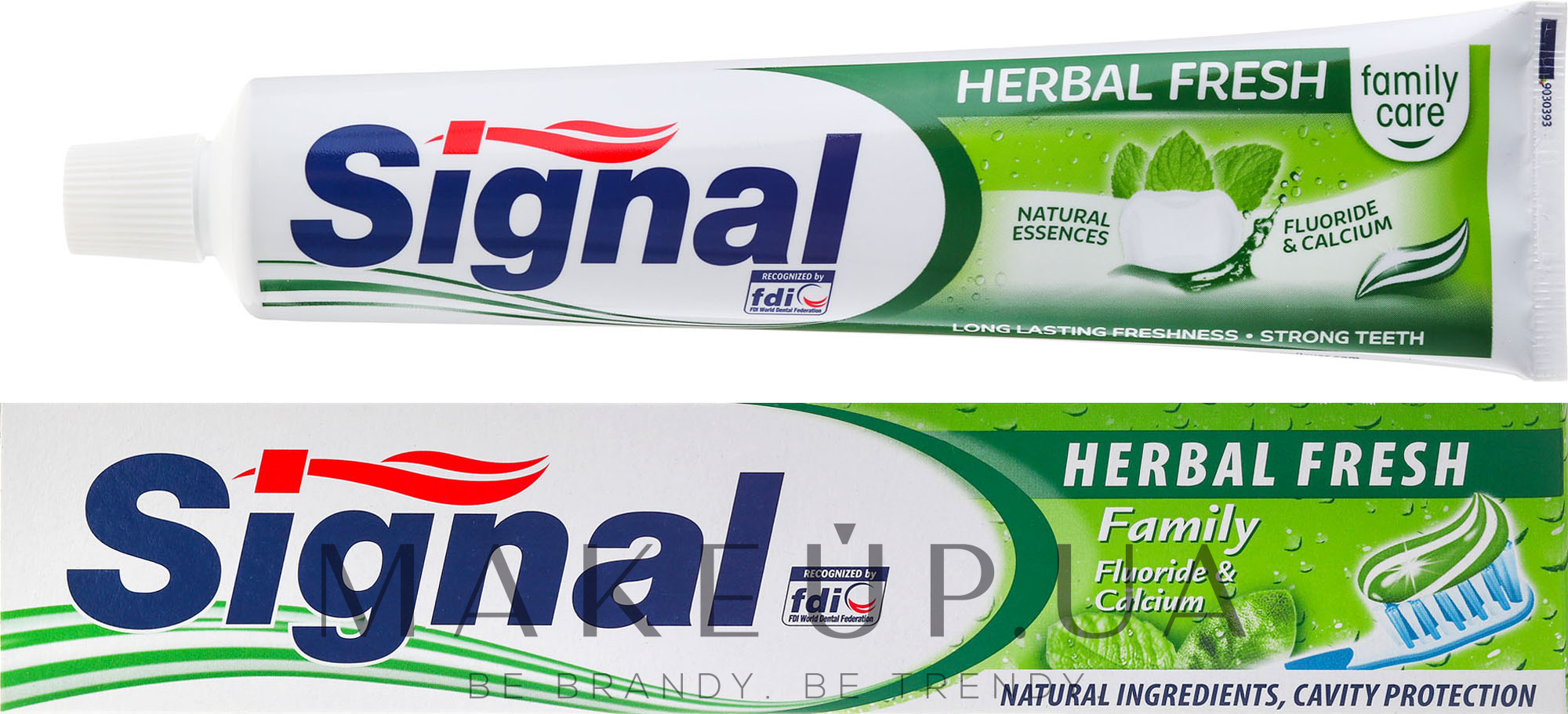 Зубная паста с травами - Signal Family Herbal Fresh Toothpaste — фото 75ml
