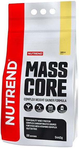 Гейнер "Vanilla" - Nutrend Mass Core Complex Weight Gainer Formula — фото N1