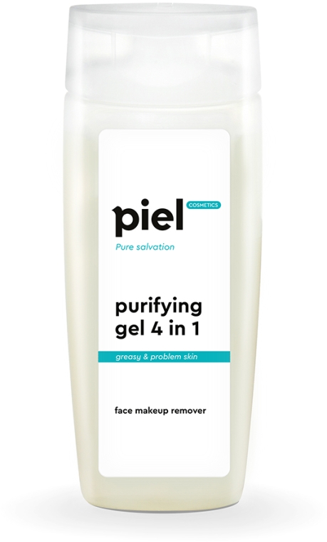 Демакияж-гель для умывания проблемной кожи - Piel Cosmetics Pure Salvation Purifying Gel 4in1