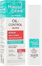 Духи, Парфюмерия, косметика УЦЕНКА Увлажняющий матирующий крем - Hirudo Derm Oil Control Ultra *