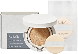 Духи, Парфюмерия, косметика Кушон для лица - Holika Holika Reliefit Cica Clear Cushion