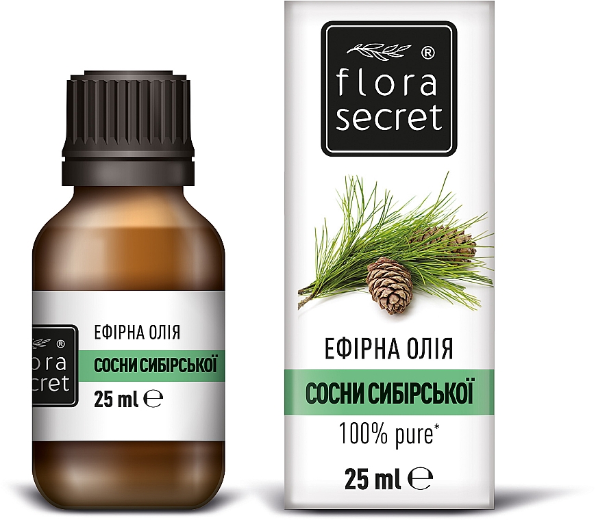 Ефірне масло сосни сибірської - Flora Secret — фото N2